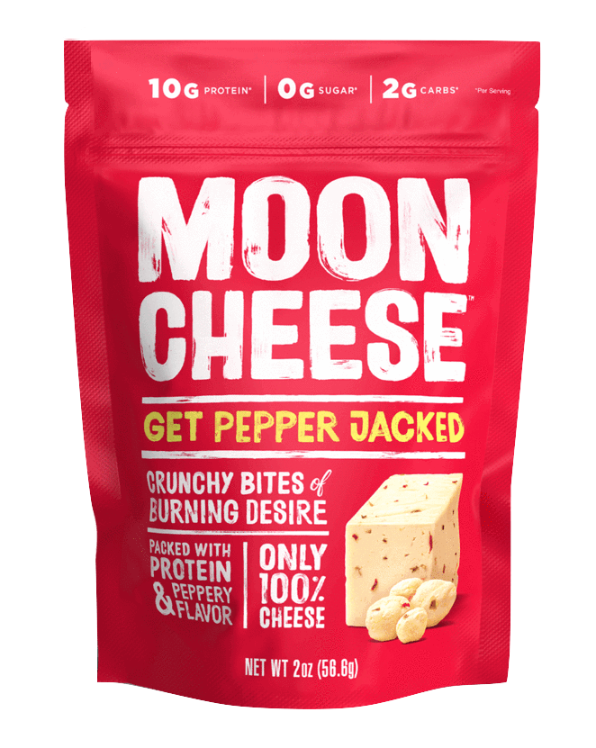 Natural Crunchy Cheese Snack- Pepper Jack
